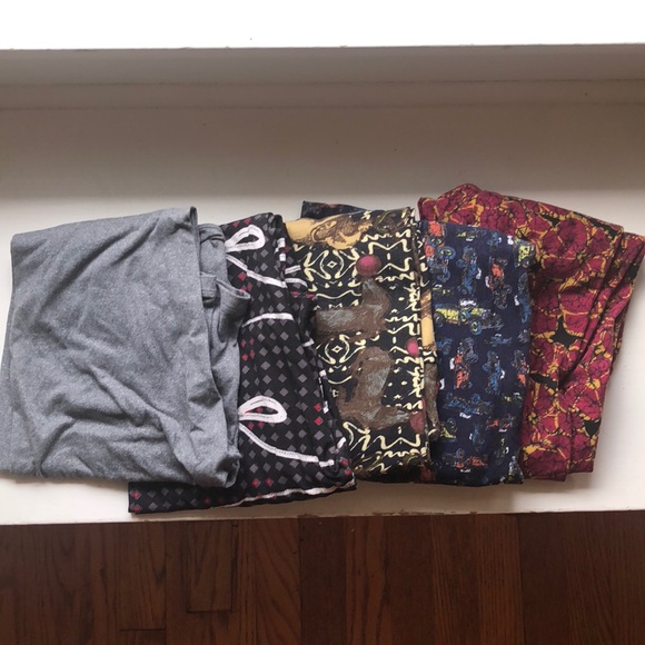 Bundle of 5 LLR OS leggings! - Picture 1 of 4